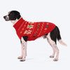 HUFT Jolly Teddies Sweater For Dog - Red