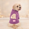 HUFT Fluffy Bunny Sweater For Dog - Lavender