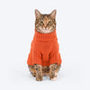 HUFT Ziggy Buddy Sweater For Cat - Orange