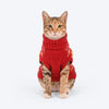HUFT Jolly Teddies Sweater For Cat - Red