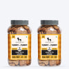 HUFT Yummy In My Tummy Peanut Butter & Banana Gluten-Free Dog Biscuits Vegetarian, Human-Grade Ingredients - Heads Up For Tails