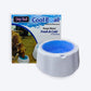 Holy Paws Cool Bowl For Dog & Cat - White & Blue - Heads Up For Tails