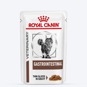 Royal Canin Feline Gastrointestinal Wet Food For Cat - 1.02 kg (12 x 85g) - Heads Up For Tails
