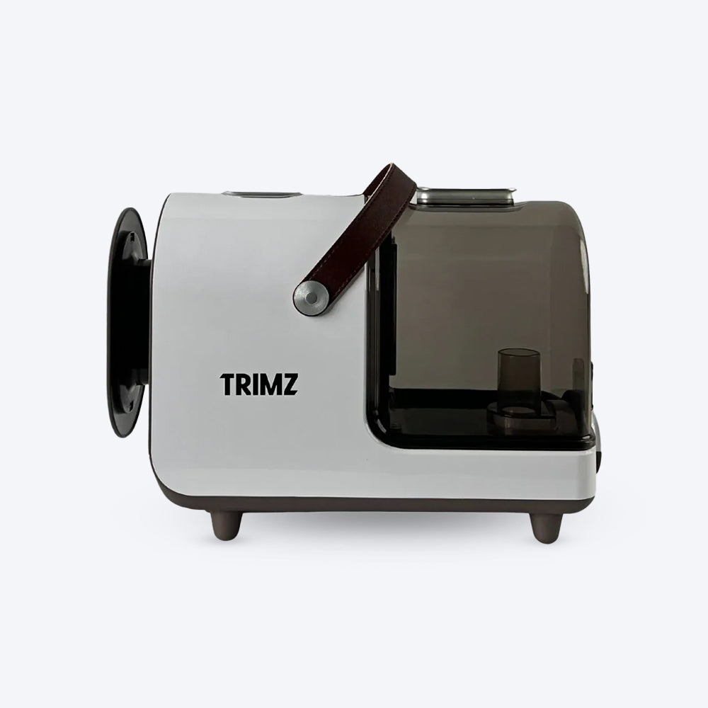 Trimz Pet Grooming Kit & Vacuum Suction For Dog & Cat - White