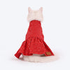 HUFT Ruby Radiance Dress For Cat - Red