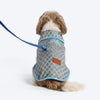 HUFT Regal Bloom Sherwani For Dog - Blue