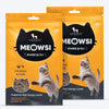 Meowsi by HUFT Chicken & Fish Power Bites Cat Treats for Cats Grain-Free, High-Protein 50 gm - Heads Up For Tails