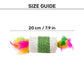 TLC Sisal Rolling With Feathers Toy For Cat - Multicolour