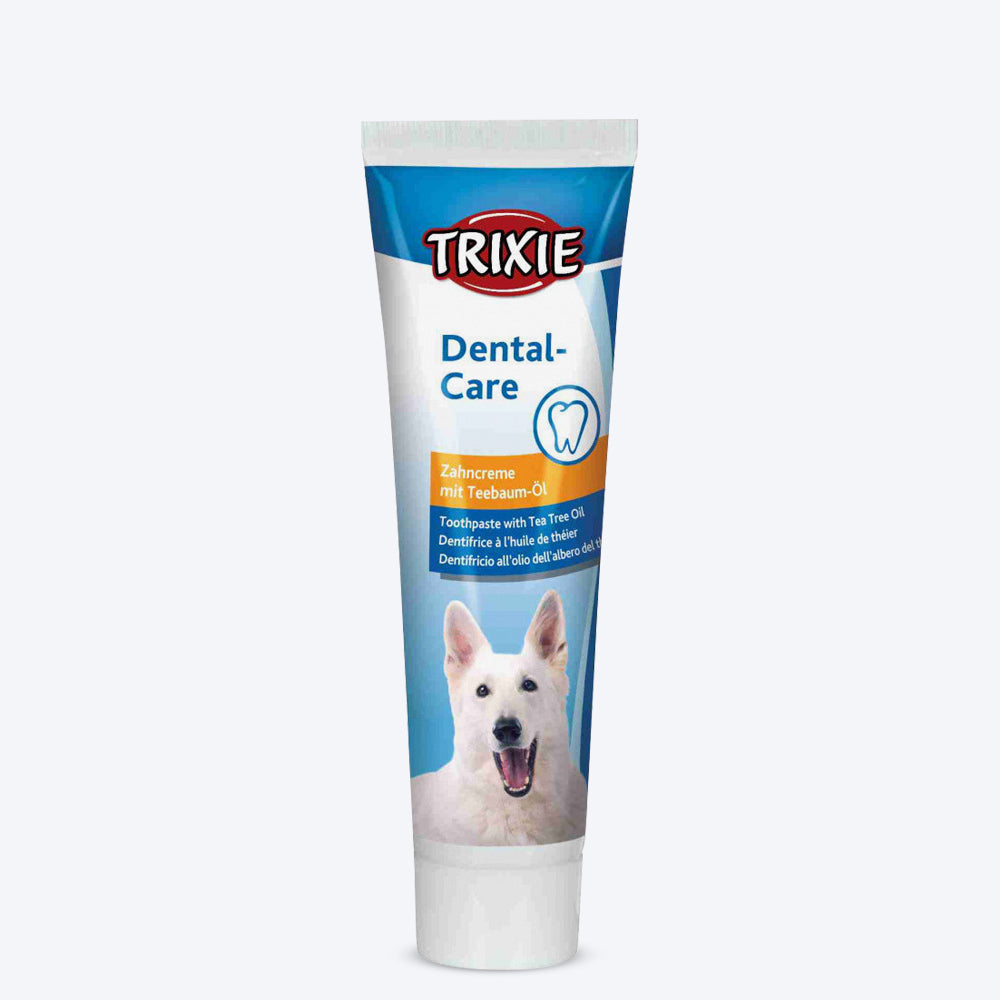 Trixie Dog Toothpaste With Tea Tree Oil - 100 g - Heads Up For Tails