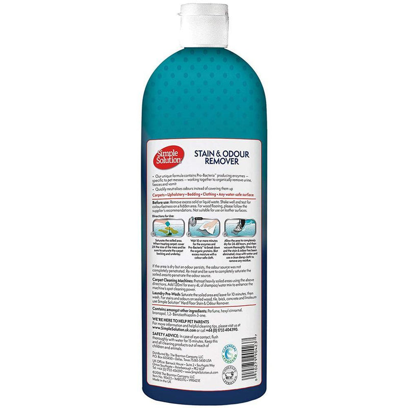 Bramton Simple Solution Stain and Odour Remover for Dogs 1000 ml
