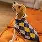 HUFT Argyle Warm Touch Dog Sweater - Navy-1