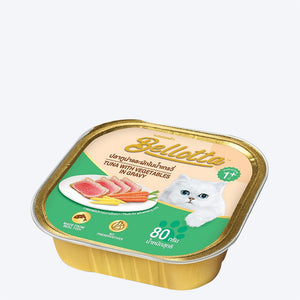 Bellotta Tuna with Vegetables in Gravy Wet Cat Food - 80 g - Heads Up For Tails