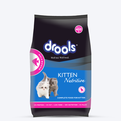 Drools Ocean Fish Cat Food For Kitten - Heads Up For Tails