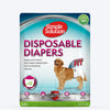 Bramton Simple Solution Disposable Diapers - Pack of 12 (In multiple sizes) - Heads Up For Tails