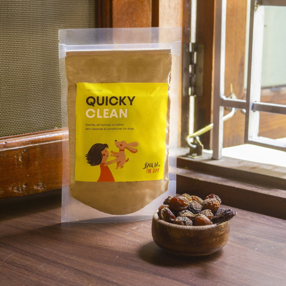 Back In the Day Quicky Clean Dog Skin Cleanser and Conditioner - 150 g