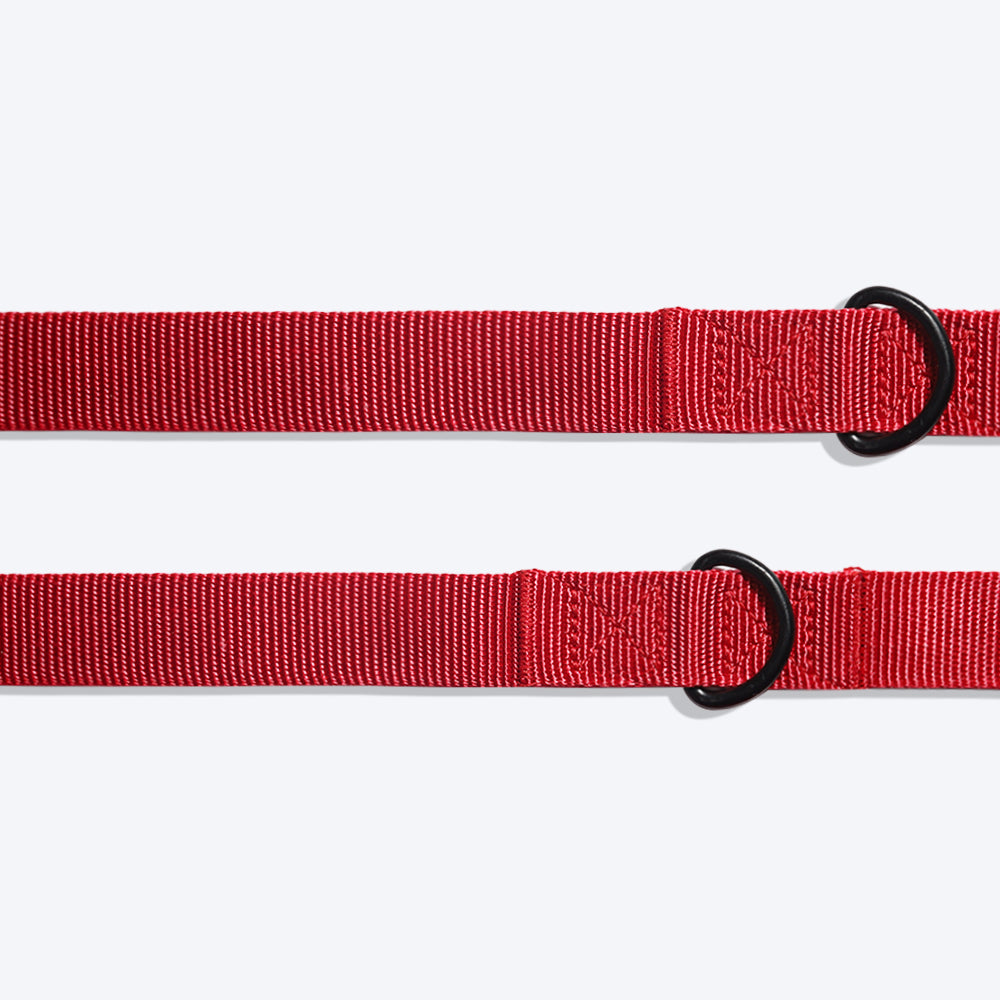 HUFT Multipurpose Leash For Dogs - Red (2.5 metres) - Heads Up For Tails