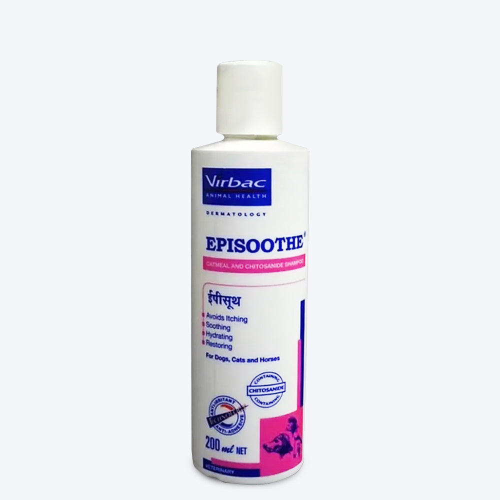 Virbac Episoothe Shampoo For Dog & Cat - 200 ml