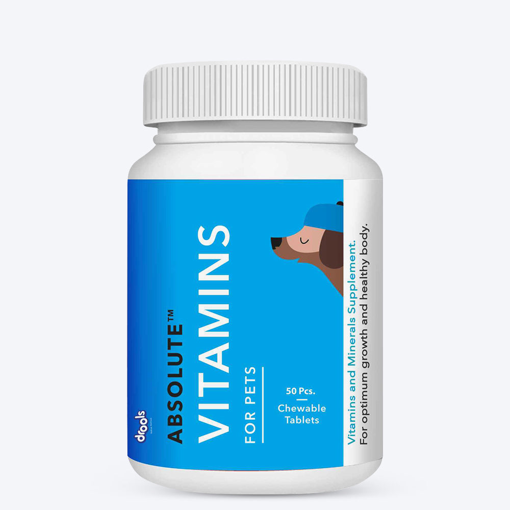 Drools Absolute Vitamin Tablets For Dogs - Heads Up For Tails