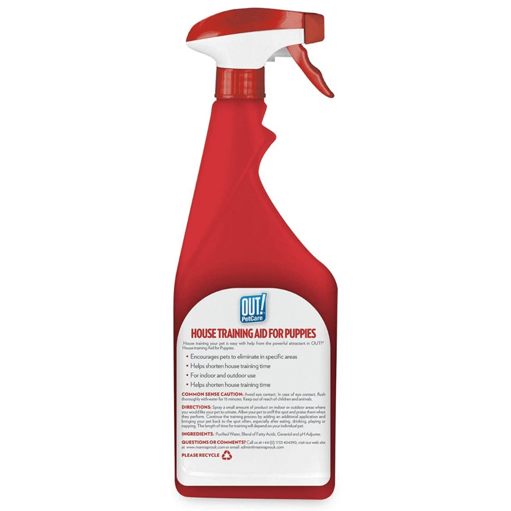 Bramton Out! Housetraining Aid for Puppies - 500 ml - Heads Up For Tails