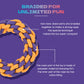 Dash Dog Round Trip Rope Dog Toy - Mustard & Violet_04
