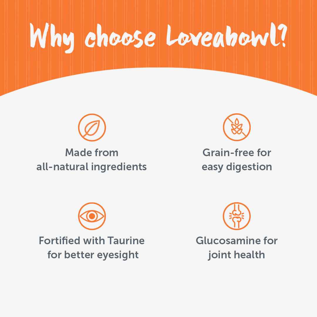 Loveabowl Grain Free Chicken Cat Dry Food - Heads Up For Tails