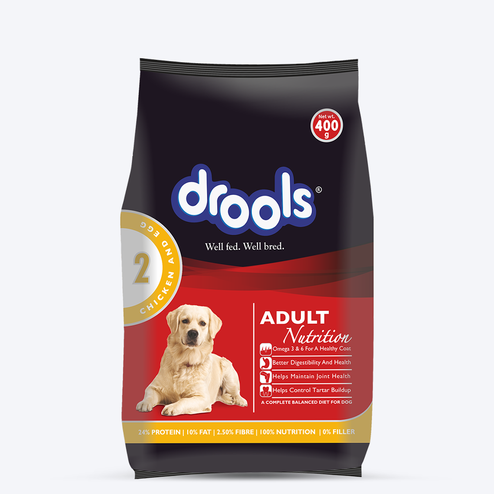 Drools Chicken and Egg Adult Dry Dog Food - Heads Up For Tails