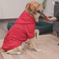 HUFT Classic Lounger Beds For Dogs - Red With Navy