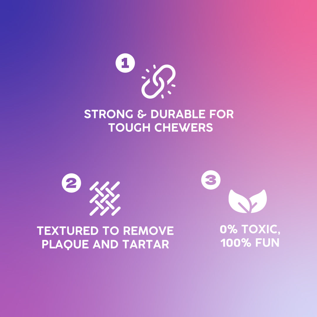 Dash Dog Round Trip Rope Dog Toy - Mustard & Violet_05