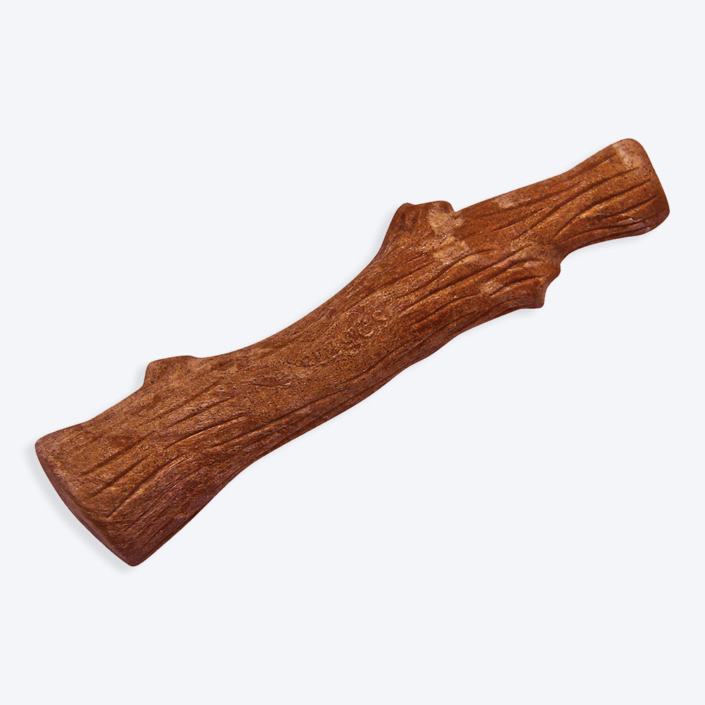 Petstages Dogwood Alternative Dog Chew Toy - Mesquite Red - Heads Up For Tails