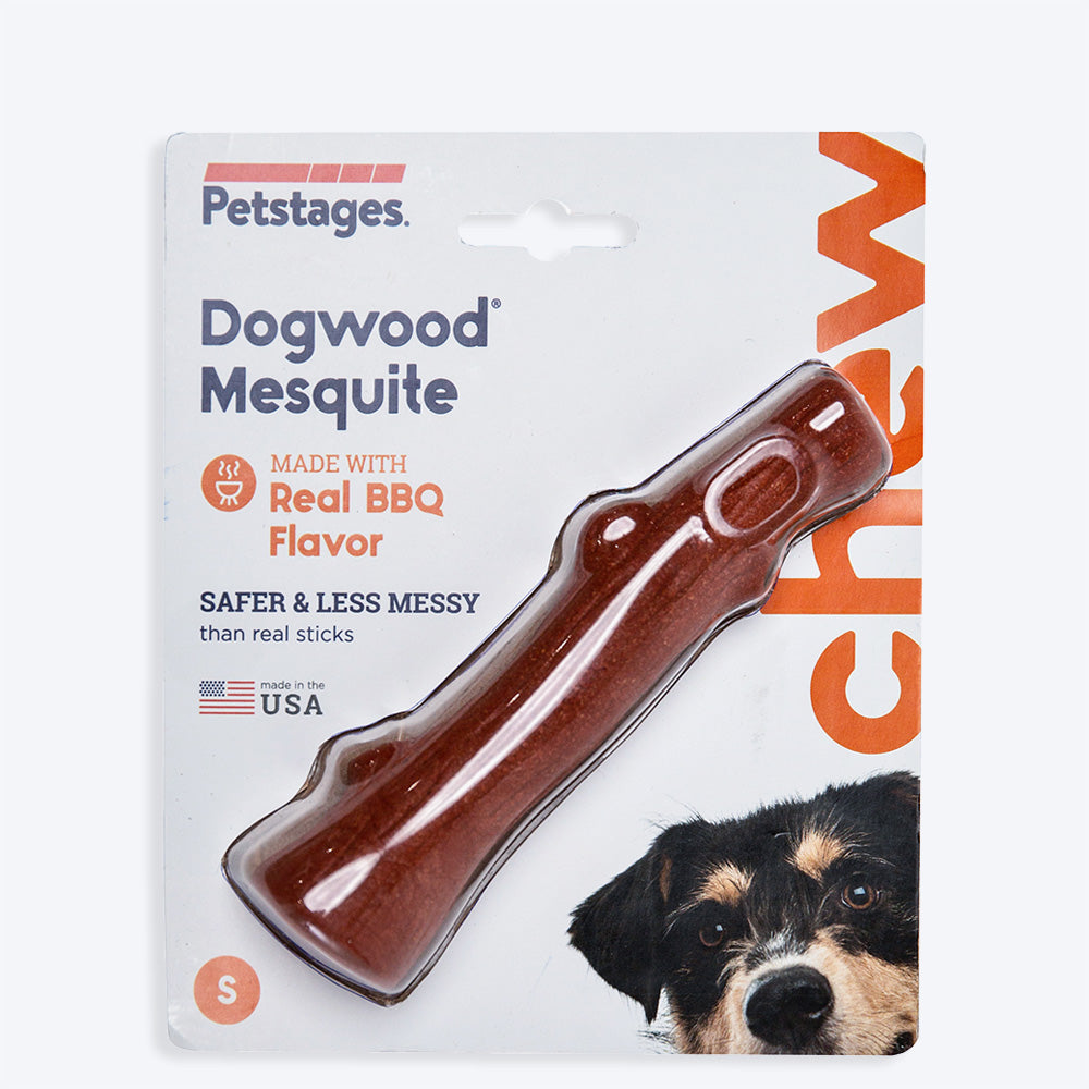 Petstages Dogwood Alternative Dog Chew Toy - Mesquite Red - Heads Up For Tails
