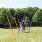 Trixie Dog Agility Slalom Weave Poles - Heads Up For Tails