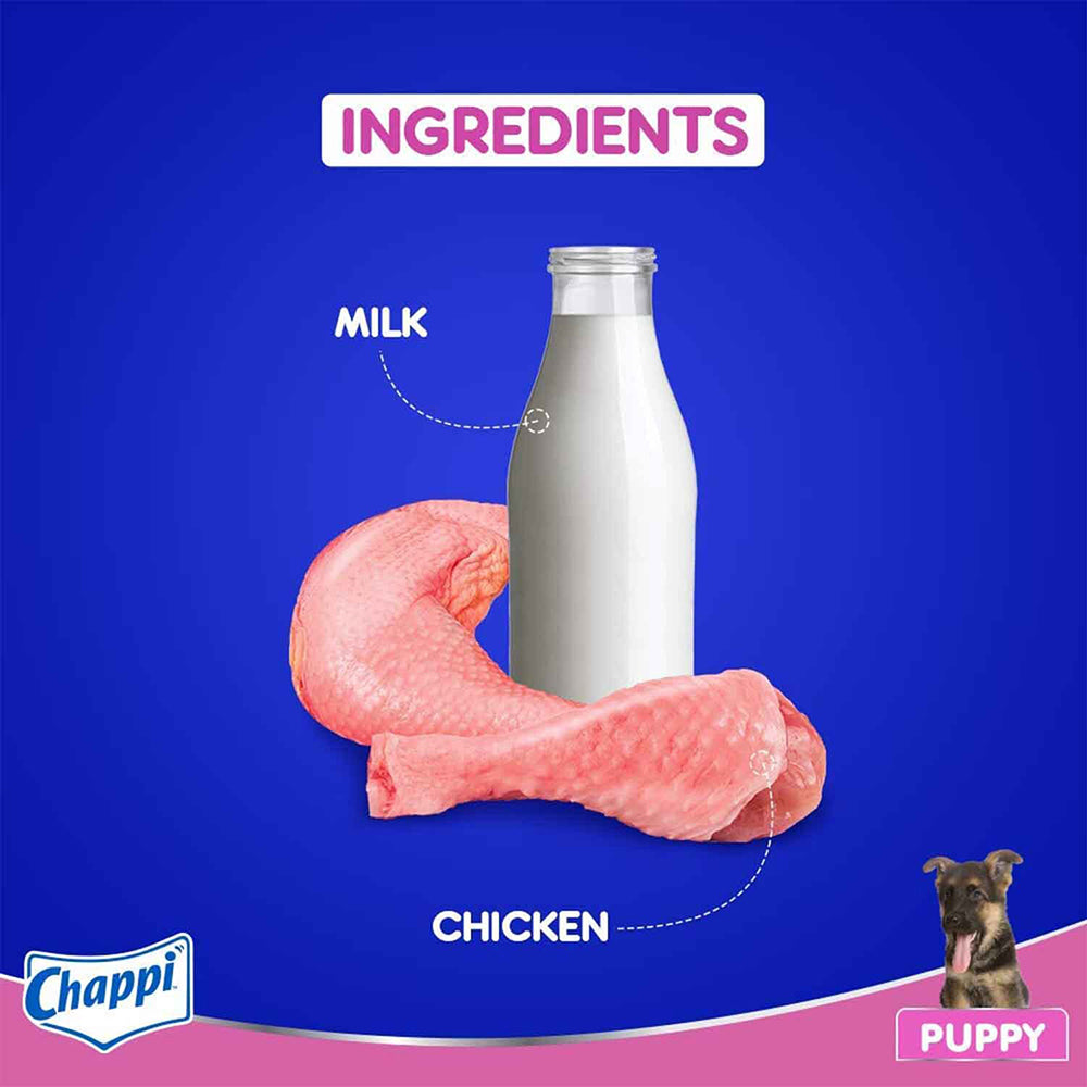 Chappi Puppy Dry Dog Food - Chicken and Milk-05