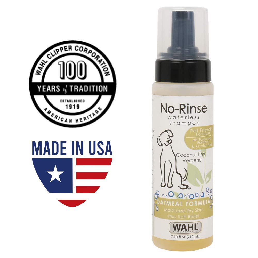 Wahl No Rinse Oatmeal Dog Shampoo - 210 ml - Heads Up For Tails