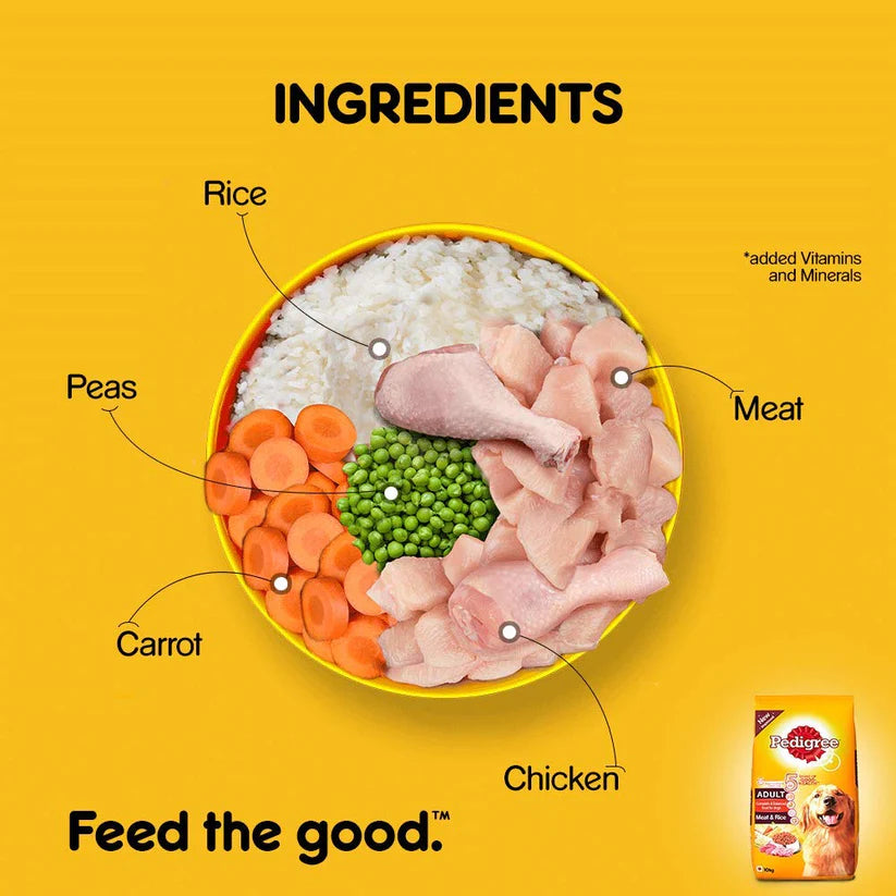 Pedigree Healthy Food Combo - Heads Up For Tails