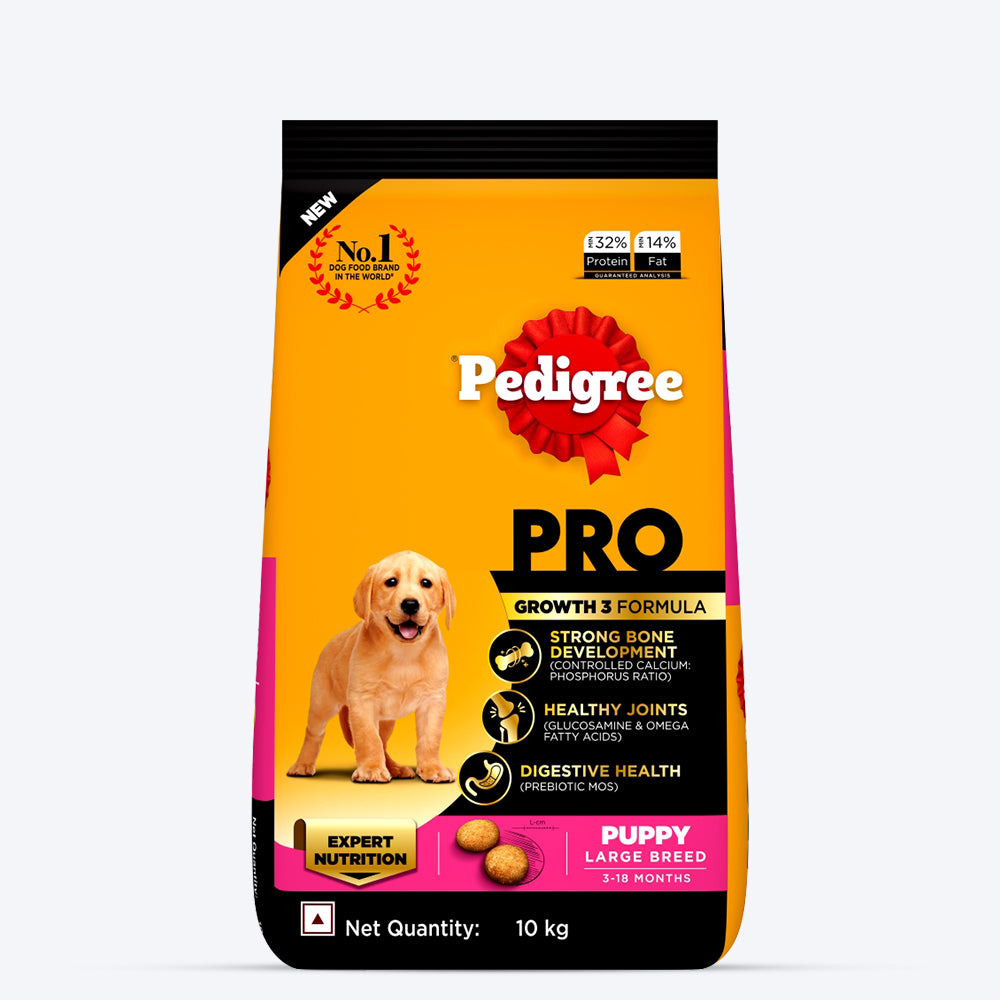 Pedigree PRO Expert Nutrition Dry Dog Food For Large Breed Puppy (3-18 Months)-8