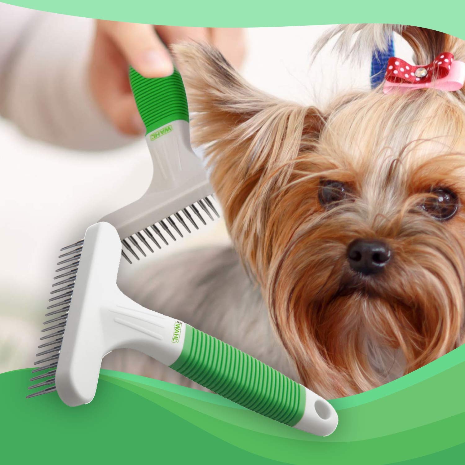 Wahl Undercoat Rake for Dogs - Heads Up For Tails