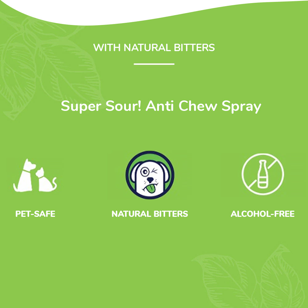 Skout's Honor Super Sour! Anti Chew Spray - Heads Up For Tails