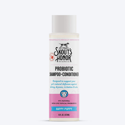 Skout's Honor Probiotic Shampoo & Conditioner For Dogs & Cats - Heads Up For Tails