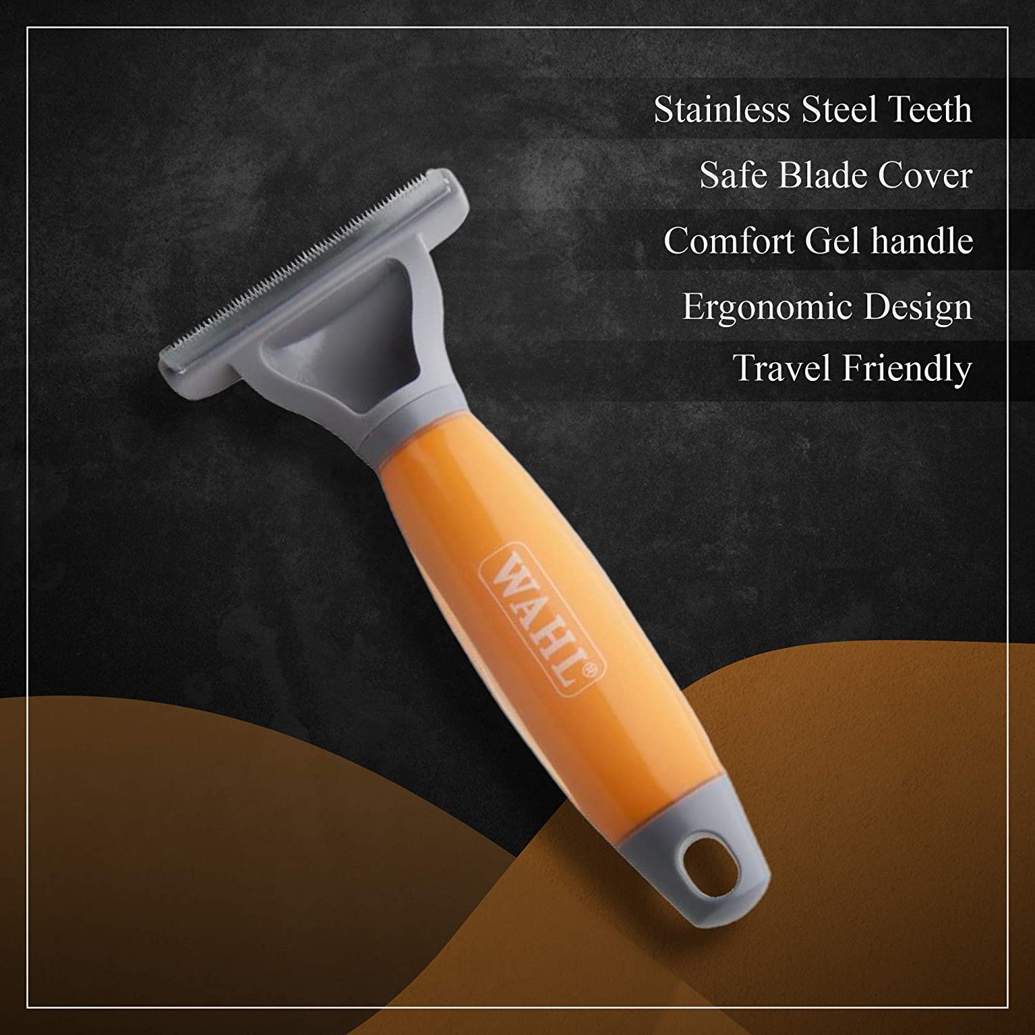 Wahl De-Shedder for Dogs and Cats - Heads Up For Tails
