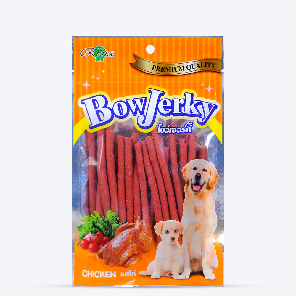 Rena Bow Jerky Chicken Dog Treat - 200 g - Heads Up For Tails