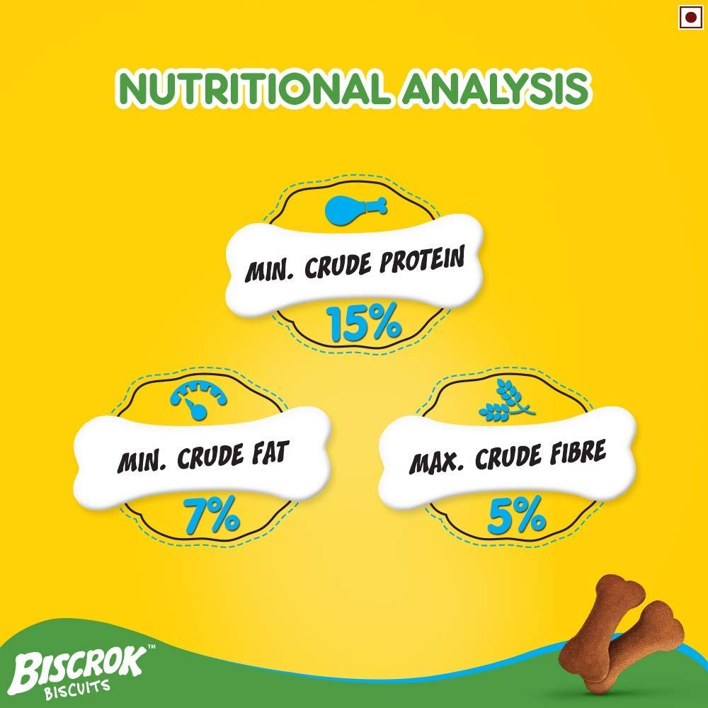 Pedigree Biscrok Chicken Flavour Dog Biscuits(Above 4 Months - Heads Up For Tails