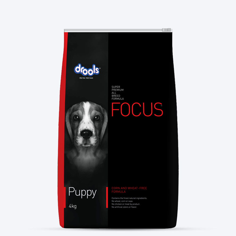 Drools Focus Puppy Super Premium Dry Puppy Food Heads Up For Tails