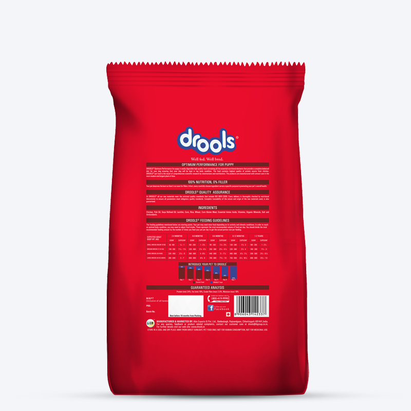 Drools dog food 20kg online best sale