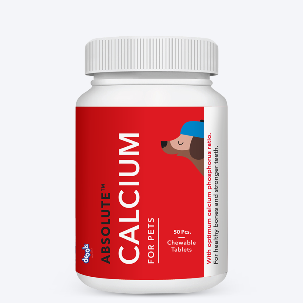 Drools Absolute Calcium Tablets Supplement For Dogs