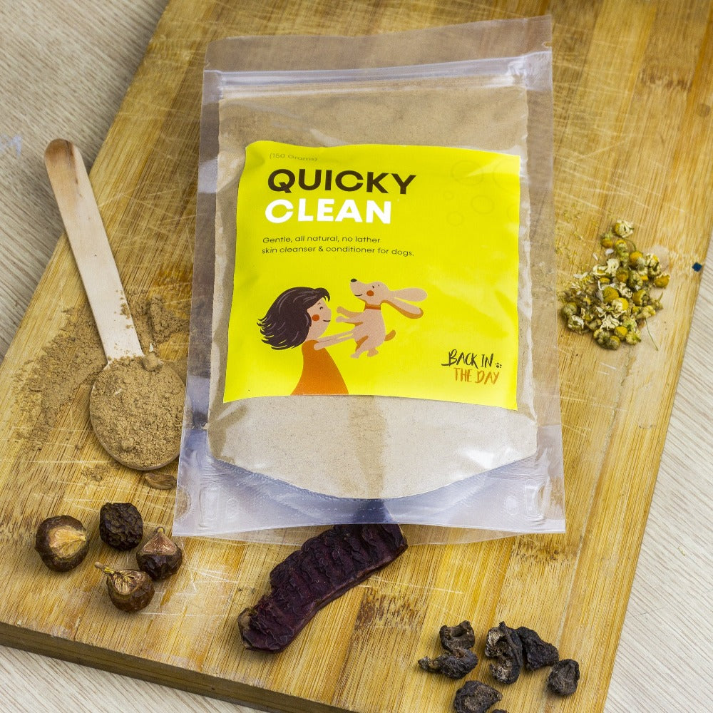 Back In the Day Quicky Clean Dog Skin Cleanser and Conditioner - 150 g
