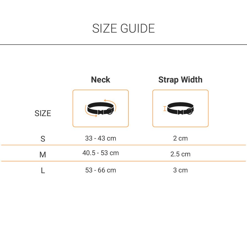 HUFT Pastel Pawprint Rain Friendly Dog Collar - Green3