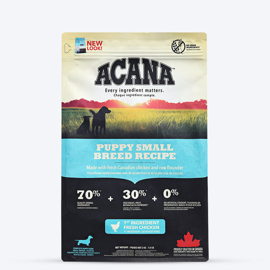 Acana Small Breed Dry Puppy Food - Heads Up For Tails
