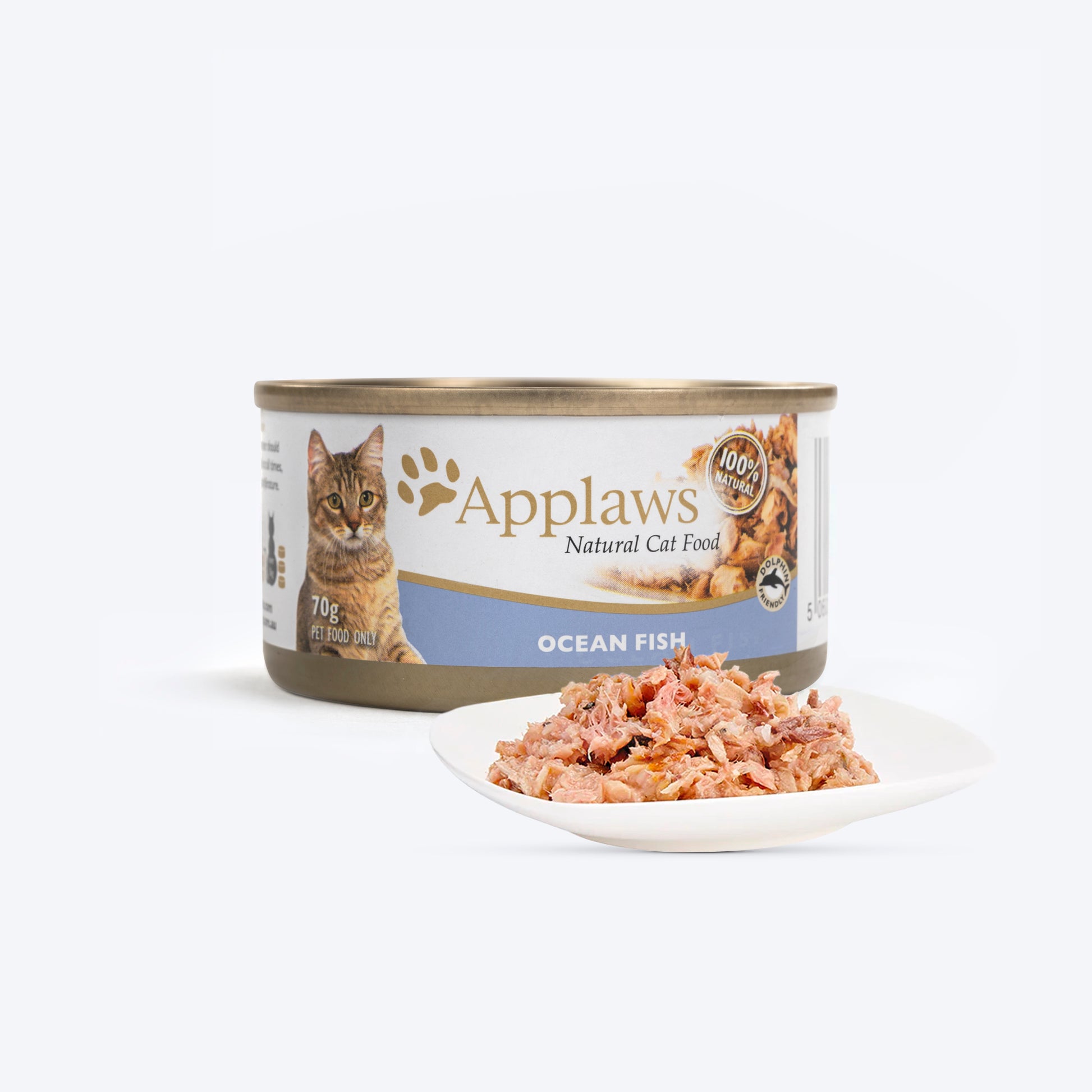 Applaws Ocean Fish Natural Wet Cat Food - 70 g - Heads Up For Tails