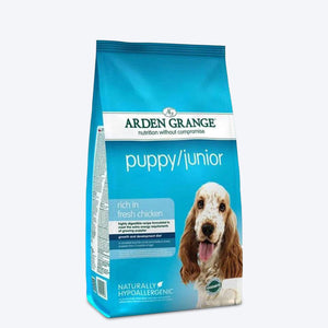 Arden Grange Dry Puppy/Junior Food - Fresh Chicken - Heads Up For Tails