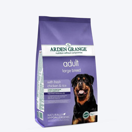 Arden Grange Large Breed Adult Dry Dog Food - Fresh Chicken & Rice - Heads Up For Tails